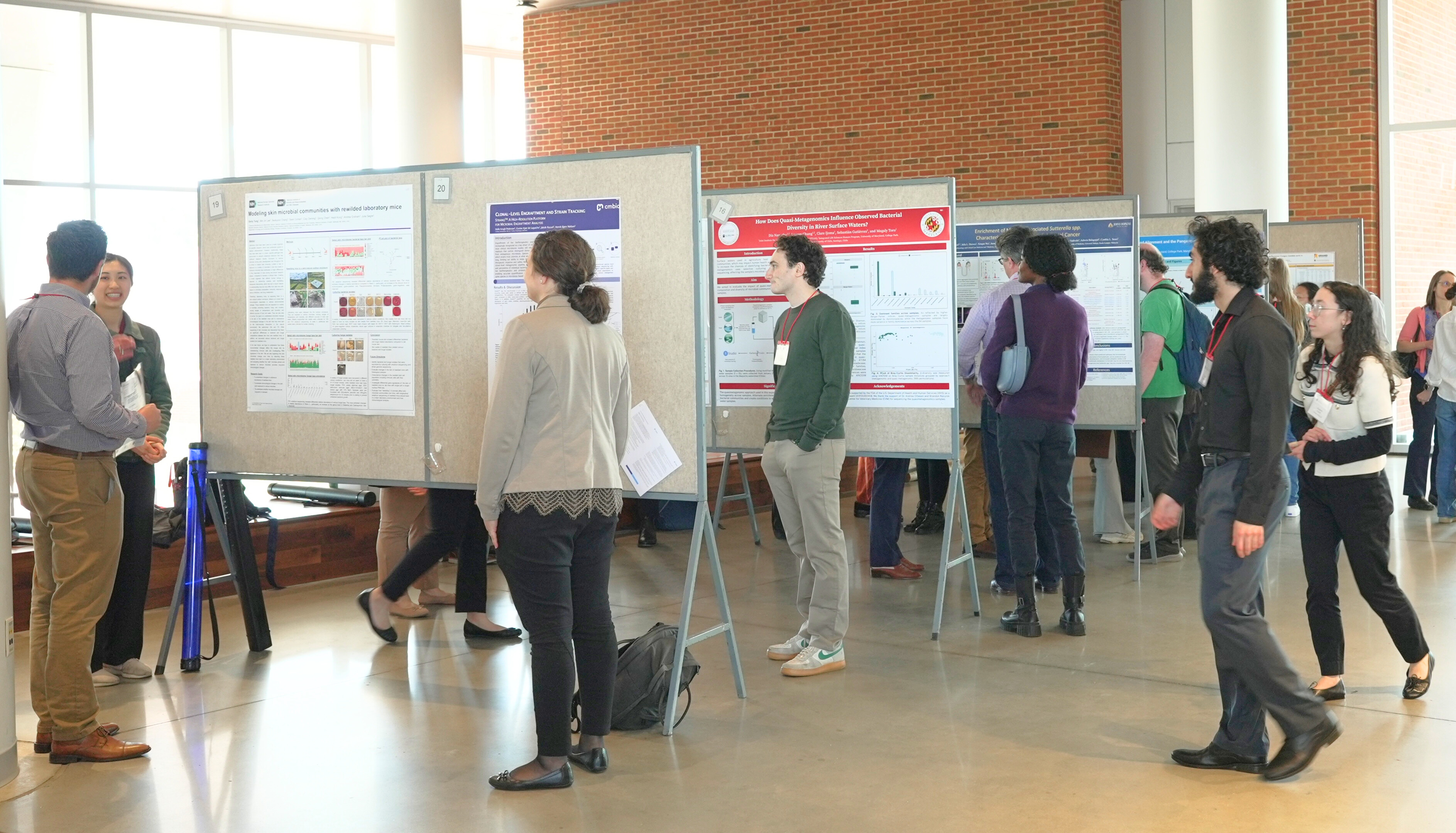 people at conference