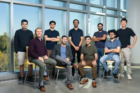 From left to right: Abhimanyu Hans, John Kirchenbauer, Aditya Ranjan, Tom Goldstein, Prajwal Singhania, Abhinav Bhatele, Neel Jain, Siddharth Singh and Yuxin Wen. Not pictured: Manli Shu