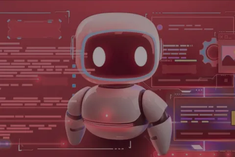 robot depicting a Web AI agent complete tasks on the web