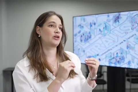 Maria Isabel Magaña in TRAILS Youtube video