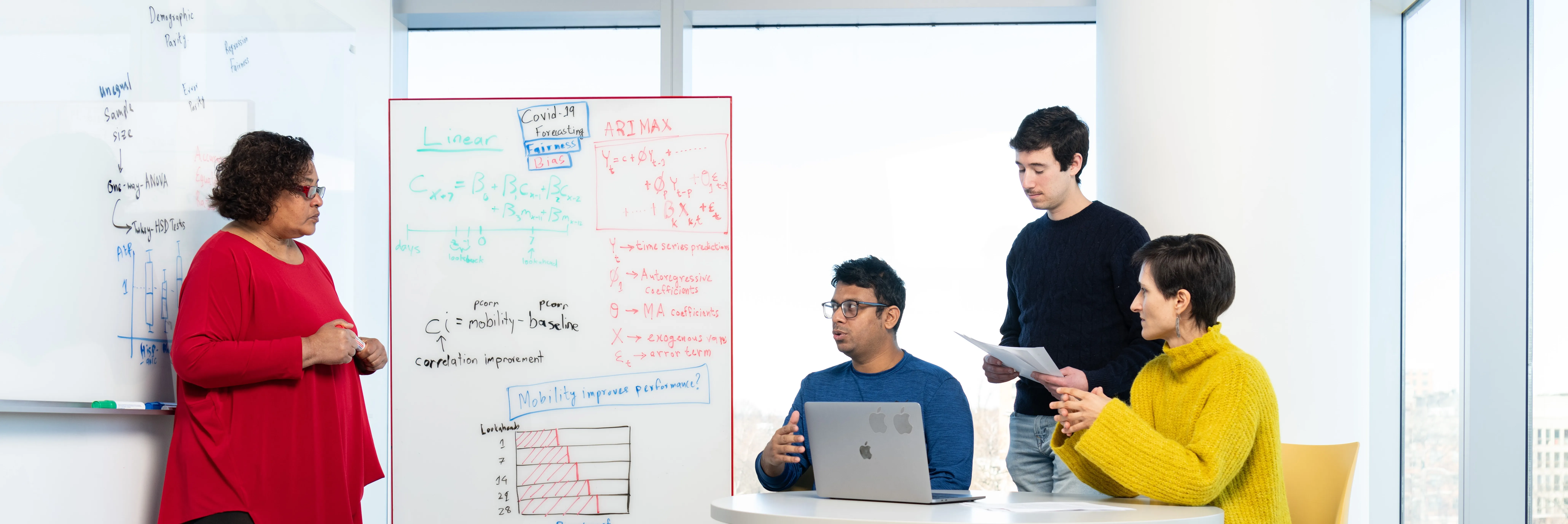 researchers collaborating