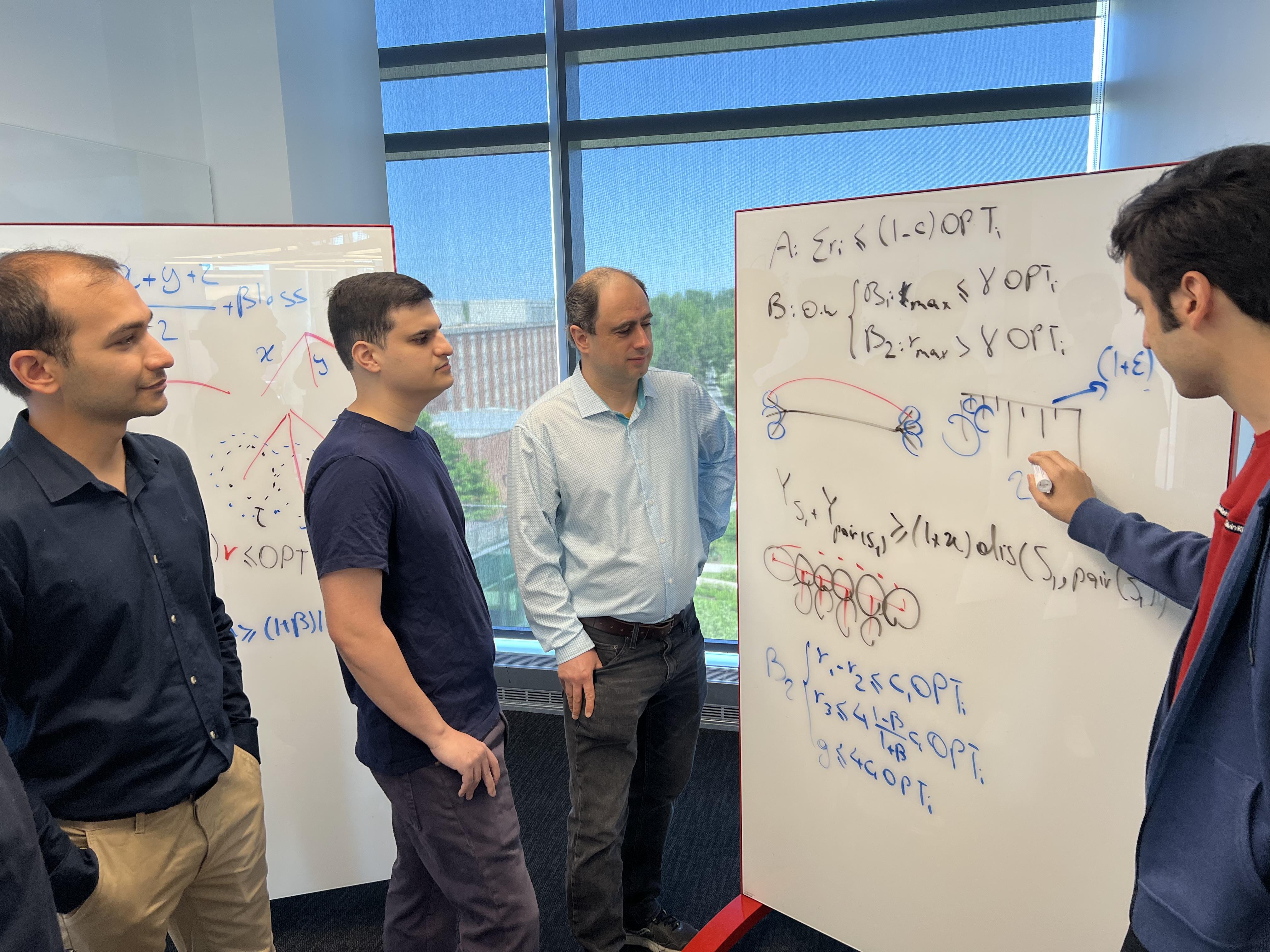 Hajiaghayi's team collaborating