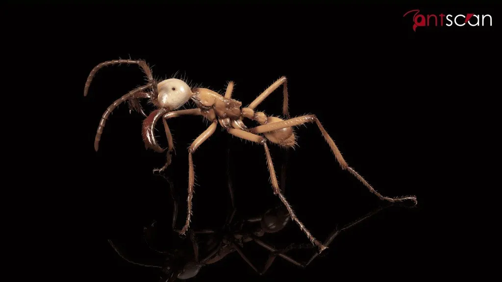 A close up image of an ant.