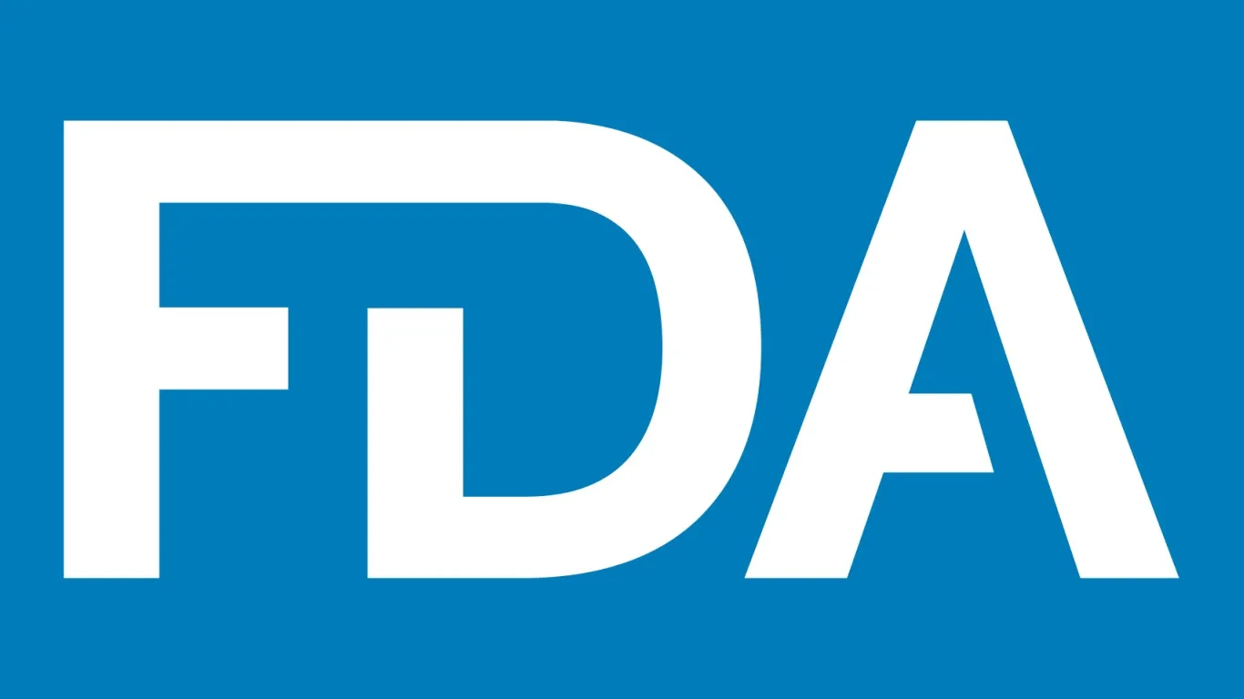 Blue and white logo for the U.S. Food and Drug Administration (FDA)