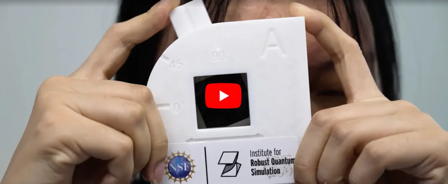 Youtube video thumbnail for NSF Institute for Robust Quantum Simulation (RQS)